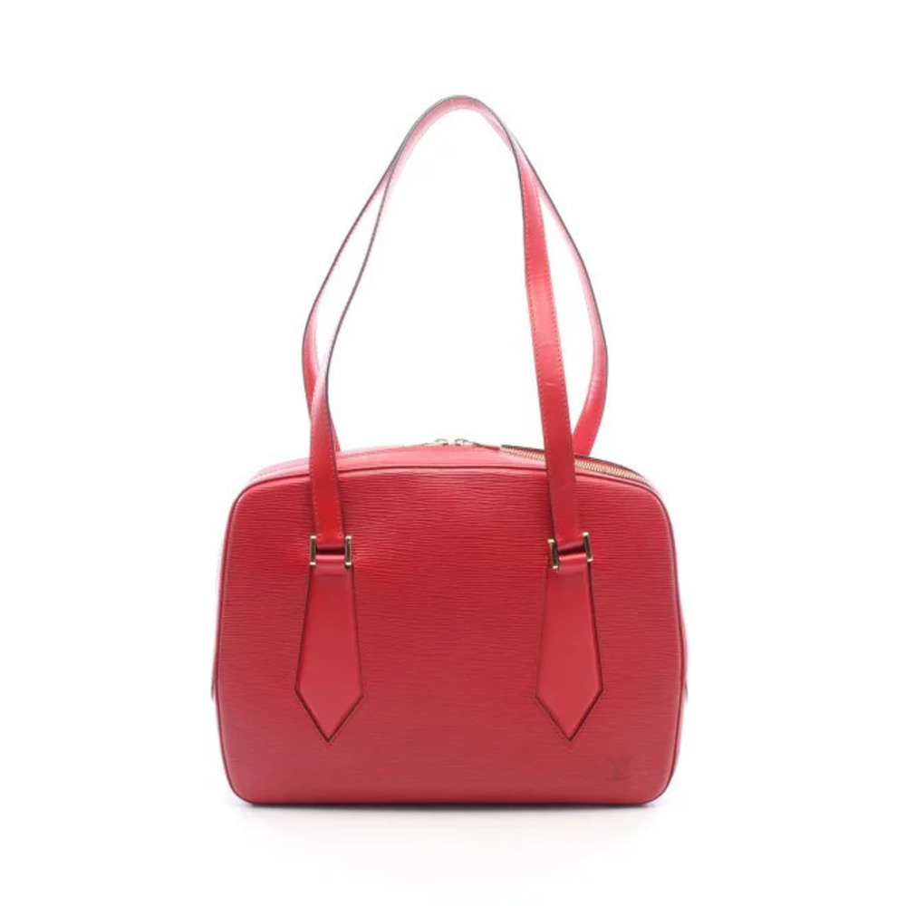Louis Vuitton Voltaire Shoulder Bag Leather Epi Red